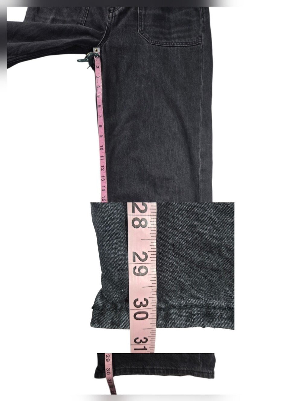 Free People We The Free Palmer Cuffed Baggy Jean Cotton Relaxed Wide-Leg - Picture 15 of 16